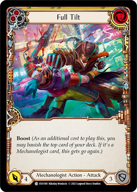 Full Tilt (Yellow) [EVO169] (Bright Lights)  Rainbow Foil | Good Games Modbury
