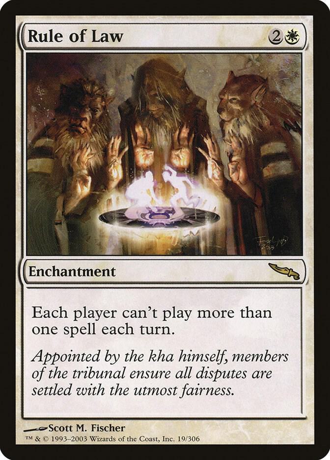Rule of Law 19/306 (Mirrodin)  - Foil | Good Games Modbury