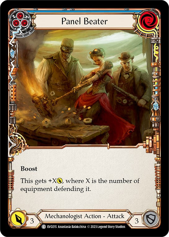 Panel Beater (Blue) [EVO215] (Bright Lights)  Rainbow Foil | Good Games Modbury