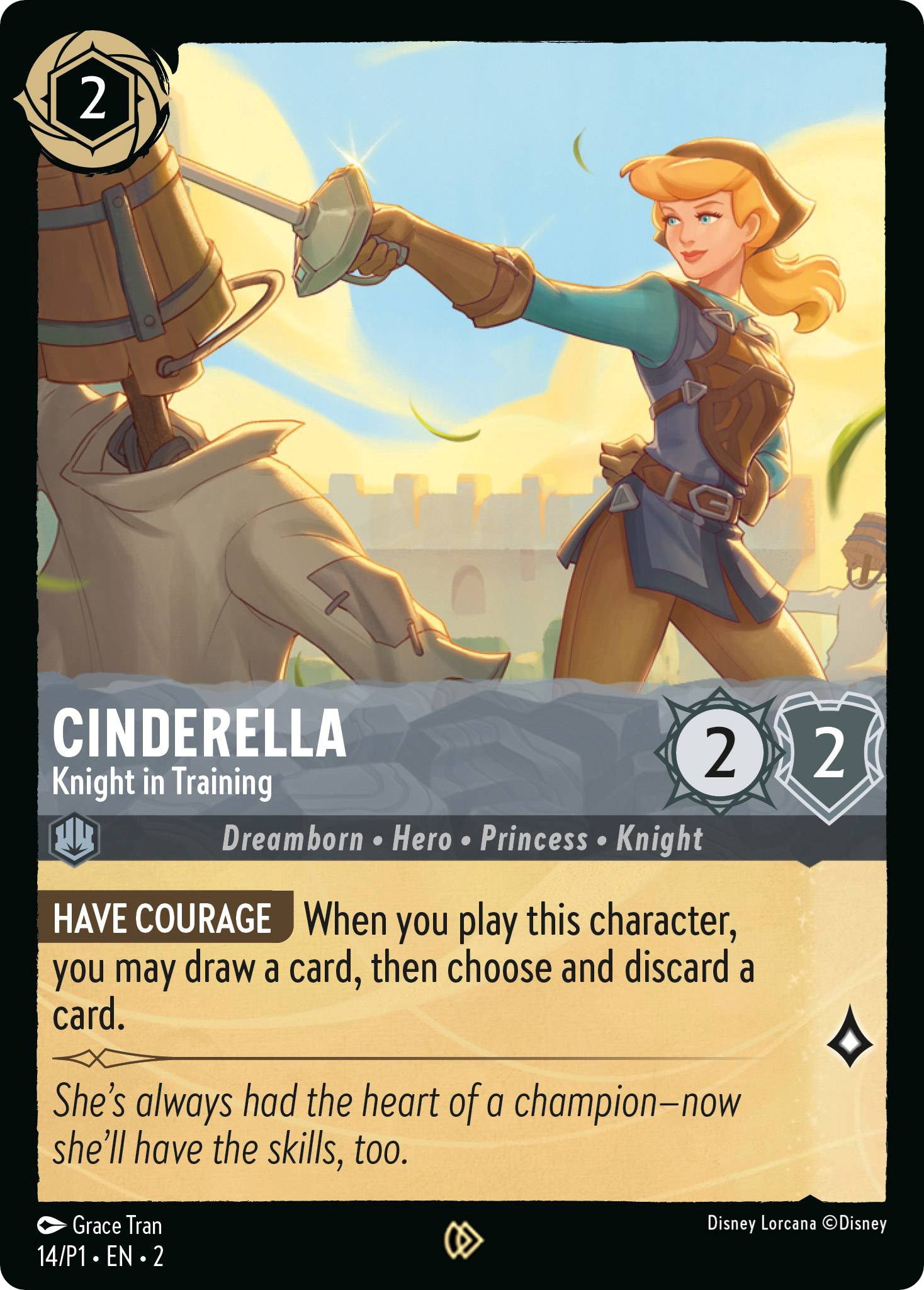 Cinderella - Knight in Training (14) [Promo Cards] | Good Games Modbury