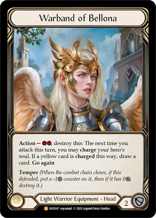 Warband of Bellona [EVO247] (Bright Lights)  Rainbow Foil | Good Games Modbury