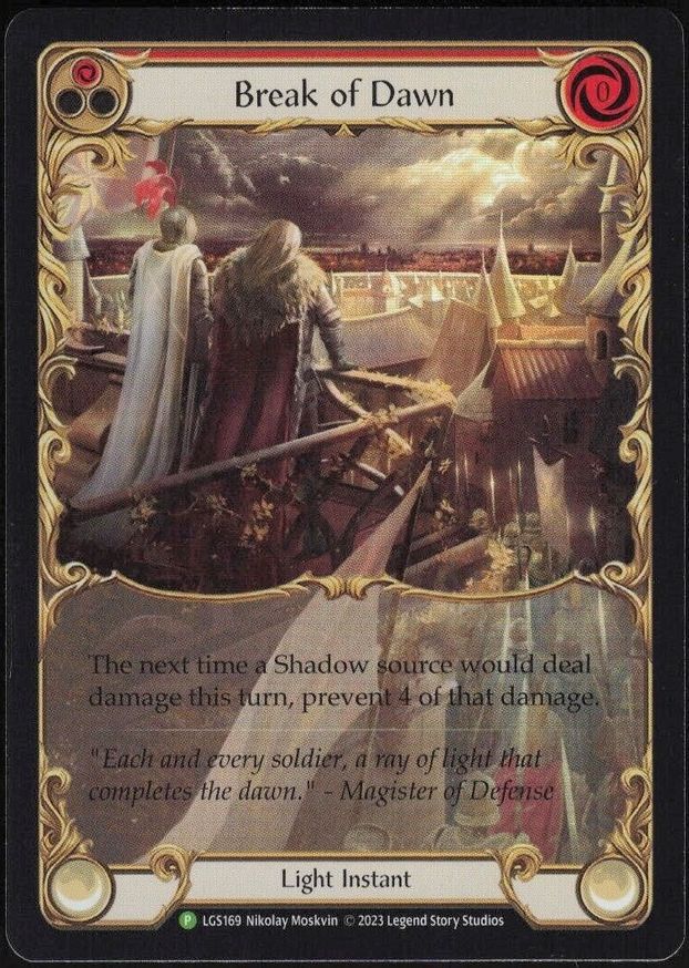 Break of Dawn [LGS169] (Promo)  Rainbow Foil | Good Games Modbury