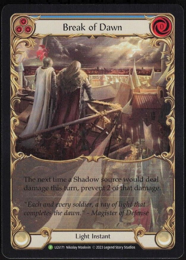 Break of Dawn [LGS171] (Promo)  Rainbow Foil | Good Games Modbury