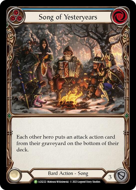 Song of Yesteryears [LGS222] (Promo)  Rainbow Foil | Good Games Modbury