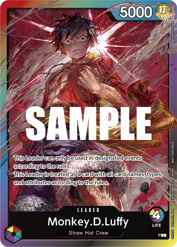 Monkey.D.Luffy (Leader Pack) (Sealed Battle 2023 Vol. 1) [One Piece Promotion Cards] | Good Games Modbury