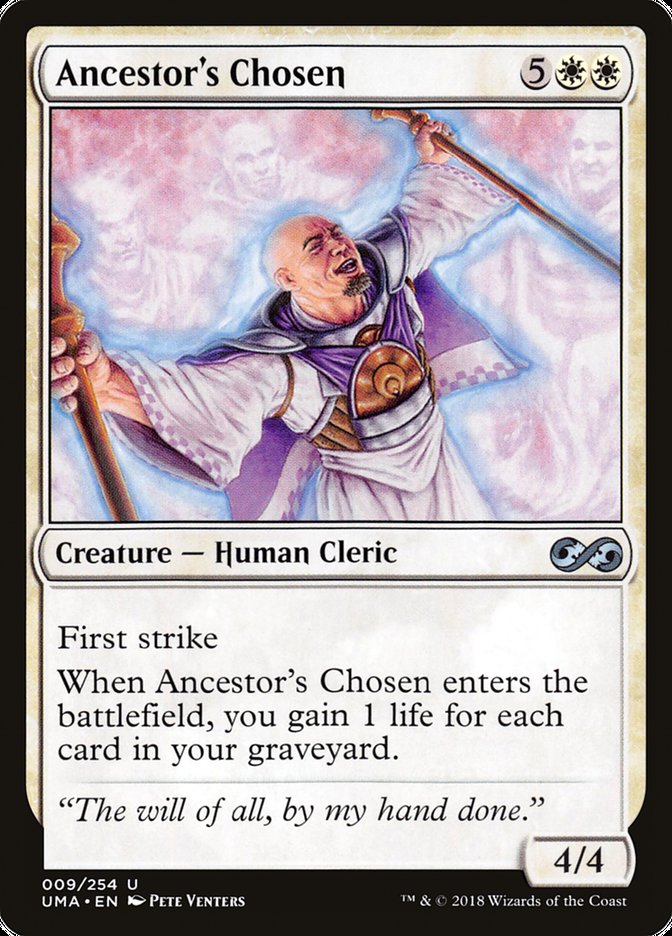 Ancestor's Chosen 9/254 (Ultimate Masters)  - Foil | Good Games Modbury