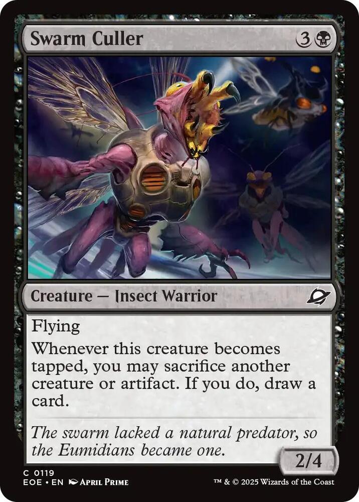 Swarm Culler 119 (Edge of Eternities)  - Foil | Good Games Modbury