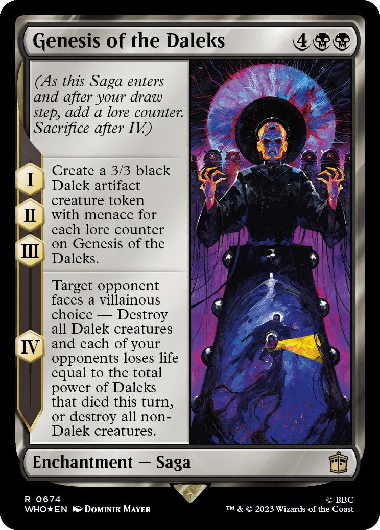 Genesis of the Daleks (Surge Foil) [Doctor Who] | Good Games Modbury