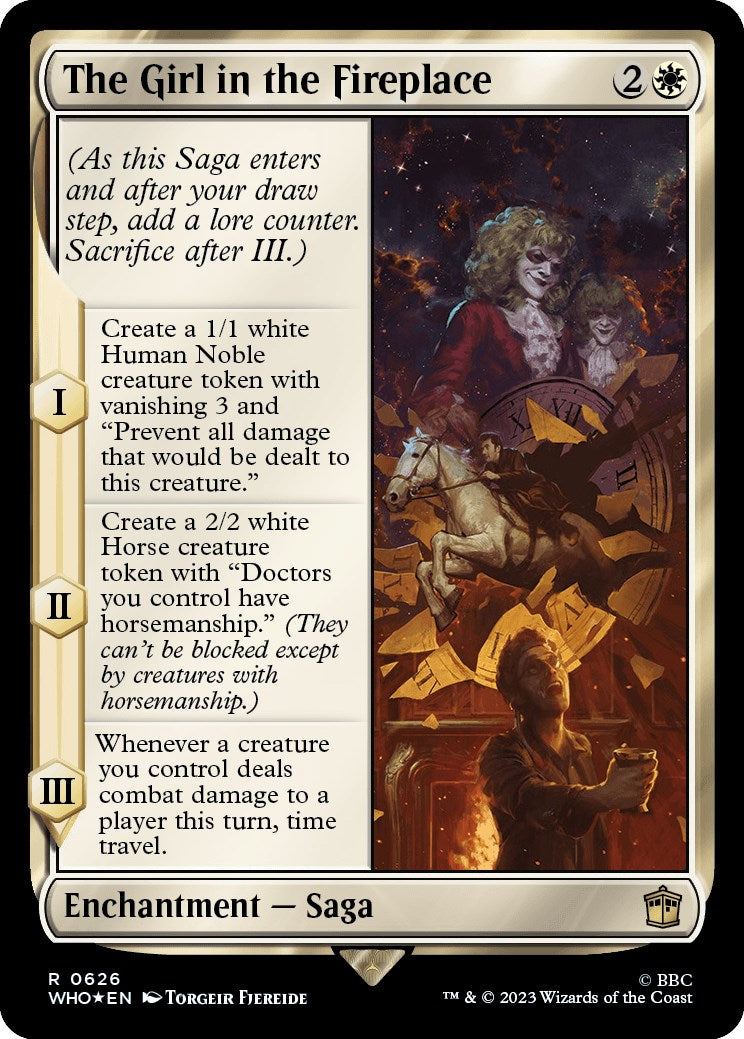 The Girl in the Fireplace (Surge Foil) [Doctor Who] | Good Games Modbury