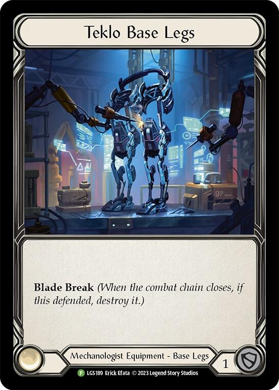Teklo Base Legs [LGS189] (Promo)  Cold Foil | Good Games Modbury