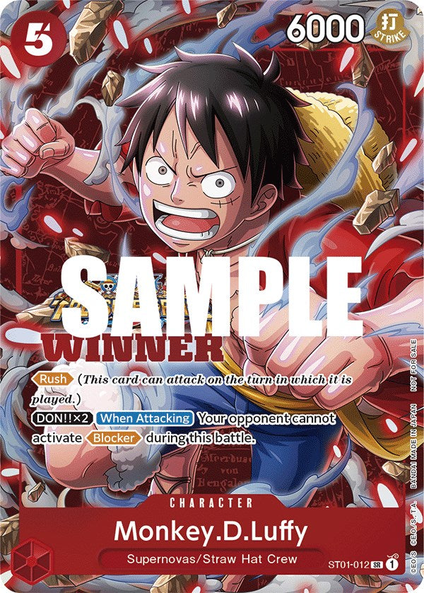 Monkey.D.Luffy (Winner Pack Vol. 5) [One Piece Promotion Cards] | Good Games Modbury