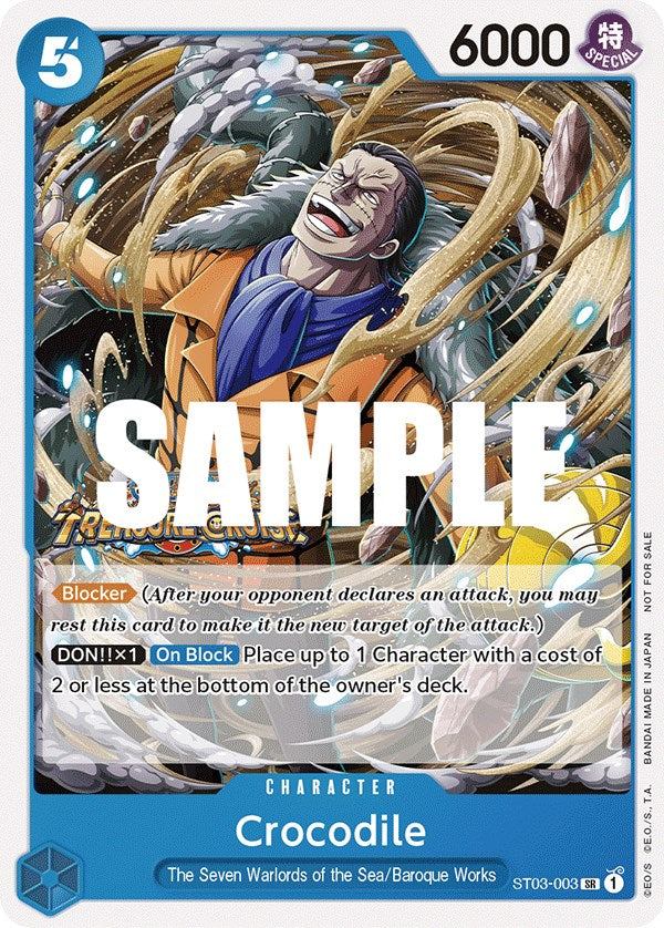 Crocodile (Tournament Pack Vol. 5) [One Piece Promotion Cards] | Good Games Modbury