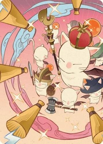 Summon Good King Mog XII Art Card 41 (Art Series: FINAL FANTASY)  | Good Games Modbury