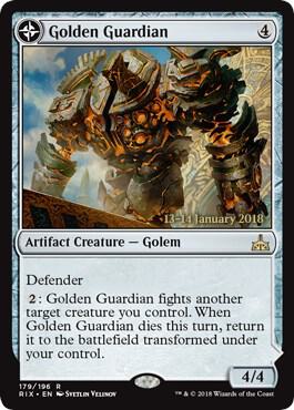 Golden Guardian 179s/98 (Prerelease Cards)  - Foil | Good Games Modbury
