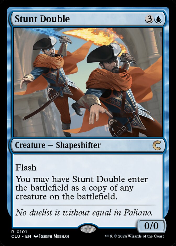 Stunt Double 101/284 (Ravnica: Clue Edition)  | Good Games Modbury