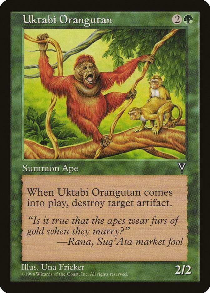 Uktabi Orangutan 123/167 (Visions)  | Good Games Modbury