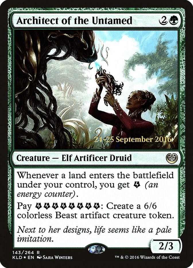 Architect of the Untamed 143s/83 (Prerelease Cards)  - PreRelease Foil | Good Games Modbury