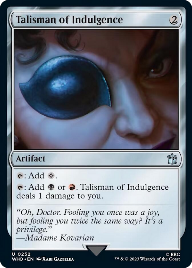 Talisman of Indulgence [Doctor Who] | Good Games Modbury