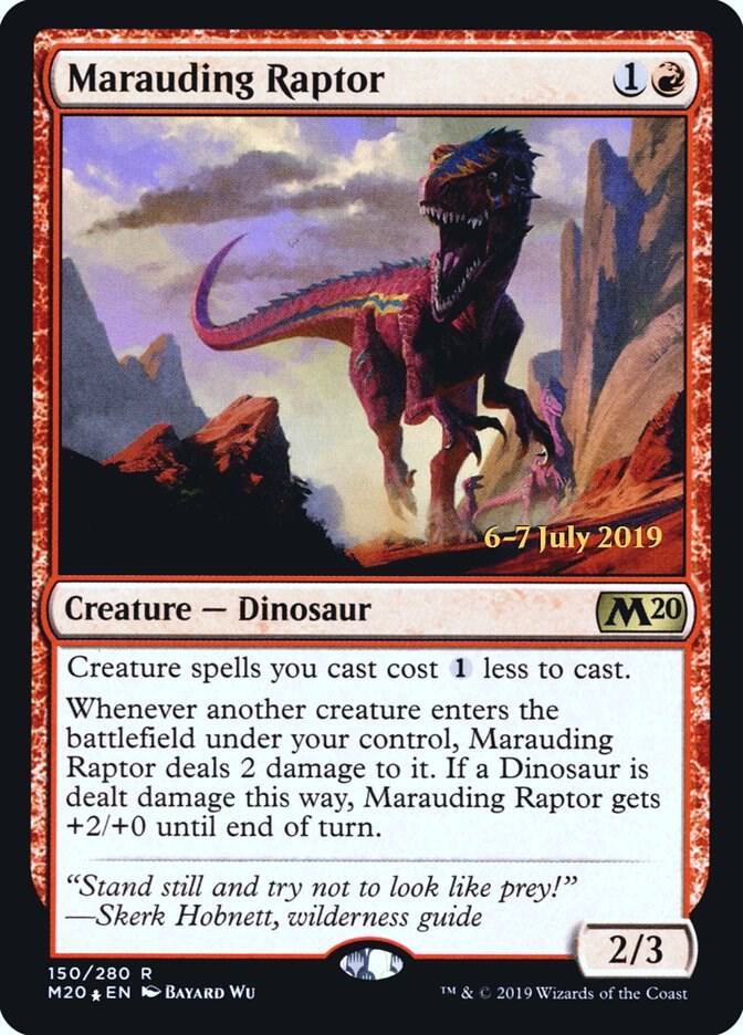 Marauding Raptor 150s/144 (Prerelease Cards)  - Foil | Good Games Modbury