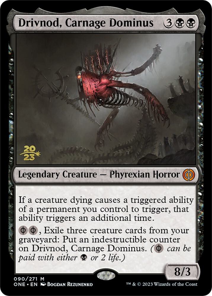 Drivnod Carnage Dominus 90s/160 (Prerelease Cards)  - Foil | Good Games Modbury