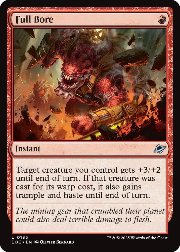 Full Bore 135 (Edge of Eternities)  - Foil | Good Games Modbury