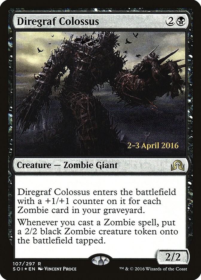 Diregraf Colossus 107s/89 (Prerelease Cards)  - Foil | Good Games Modbury