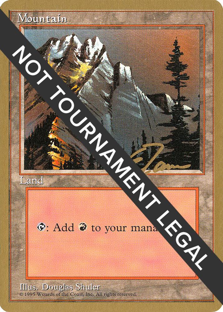 Mountain A 1996 Eric Tam 4ED et373/308 (World Championship Decks)  | Good Games Modbury