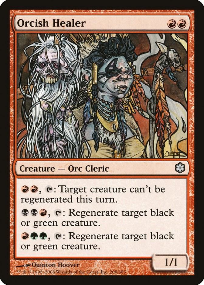 Orcish Healer 208/383 (Coldsnap Theme Deck Reprints)  | Good Games Modbury