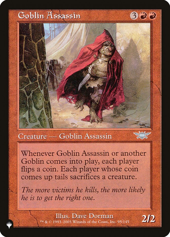 Goblin Assassin [The List] | Good Games Modbury