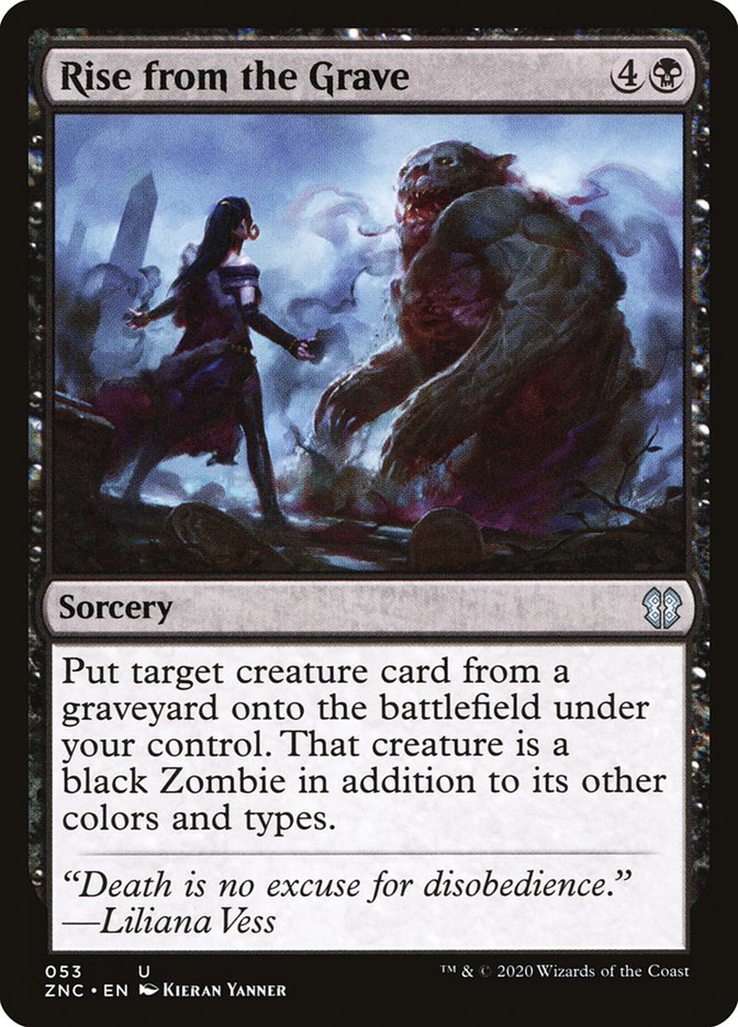 Rise from the Grave 53/142 (Commander: Zendikar Rising)  | Good Games Modbury