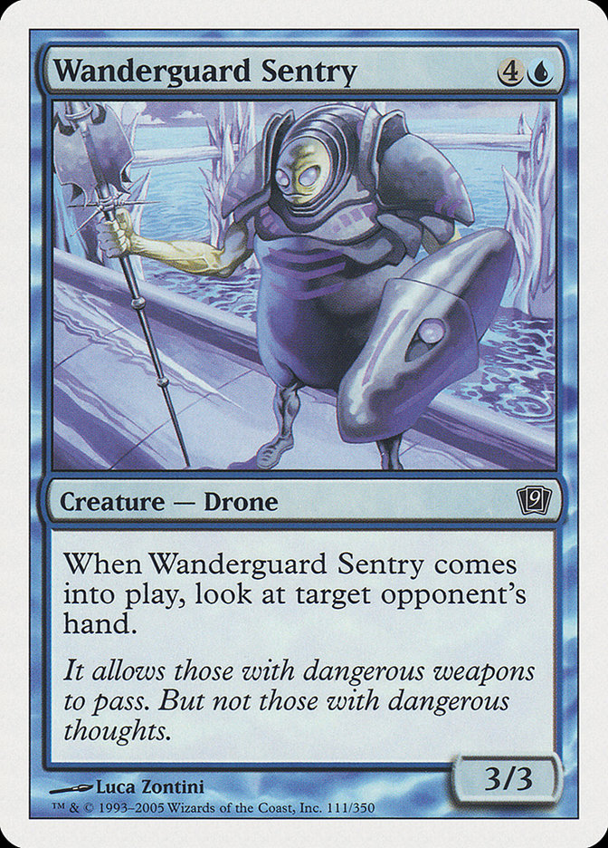 Wanderguard Sentry [Ninth Edition] | Good Games Modbury