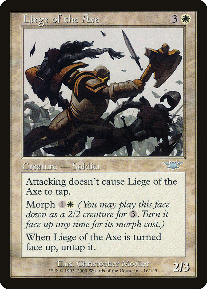 Liege of the Axe 16/145 (Legions)  - Foil | Good Games Modbury