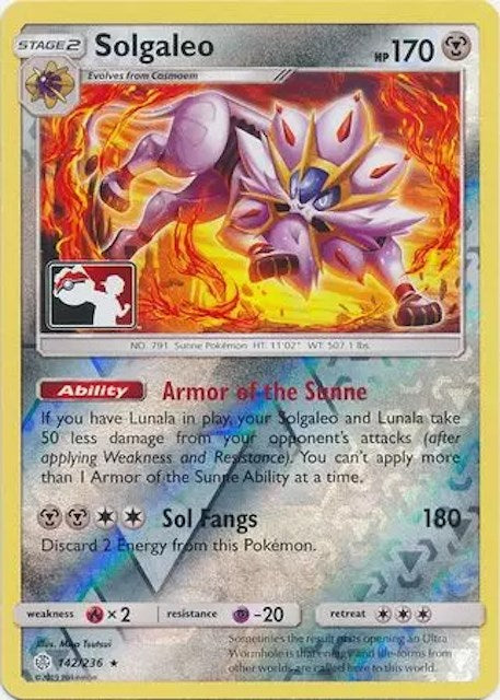 Solgaleo (142/236) [League & Championship Cards] | Good Games Modbury