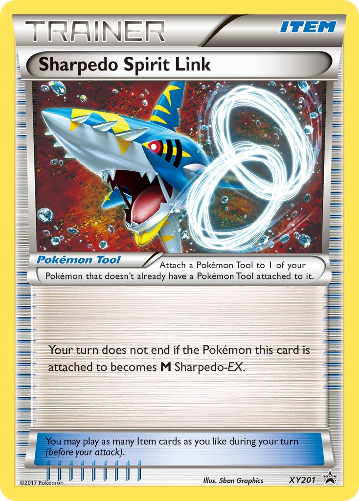 Sharpedo Spirit Link (XY201) [XY: Black Star Promos] | Good Games Modbury