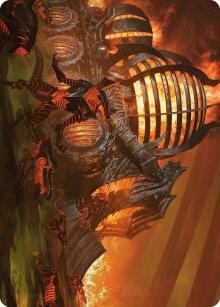 Urabrasks Forge Art Card 37 (Art Series: Phyrexia: All Will Be One)  | Good Games Modbury