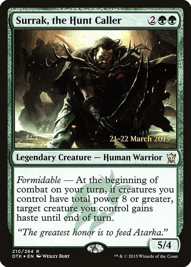Surrak the Hunt Caller 210s/51 (Prerelease Cards)  - Foil | Good Games Modbury