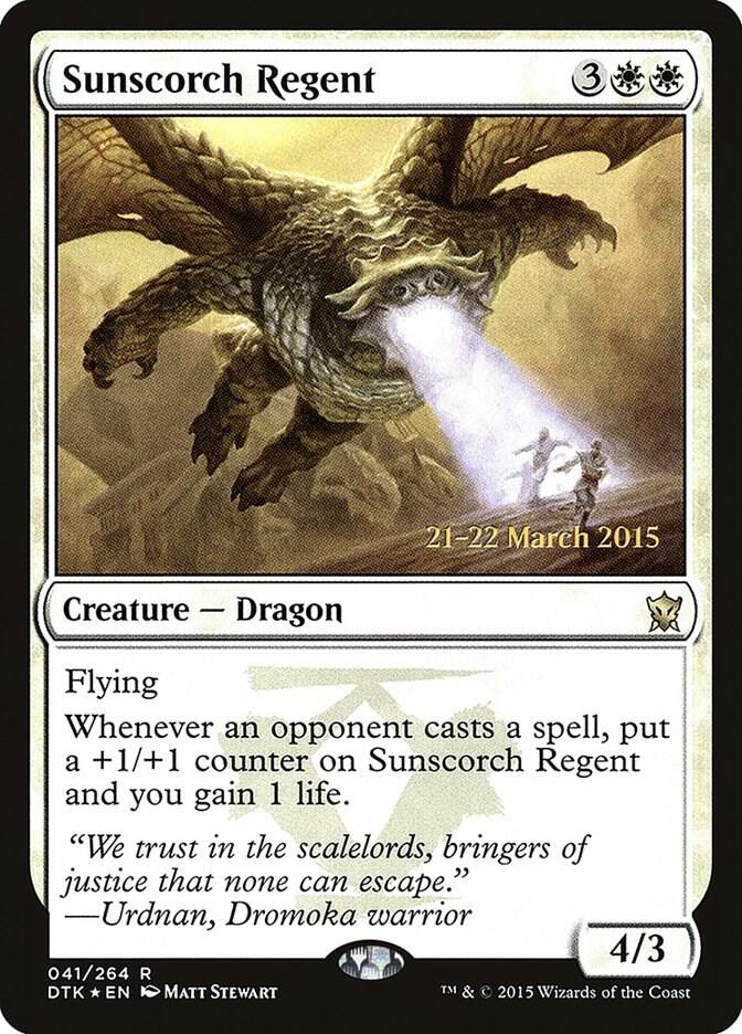Sunscorch Regent 41s/51 (Prerelease Cards)  - Foil | Good Games Modbury