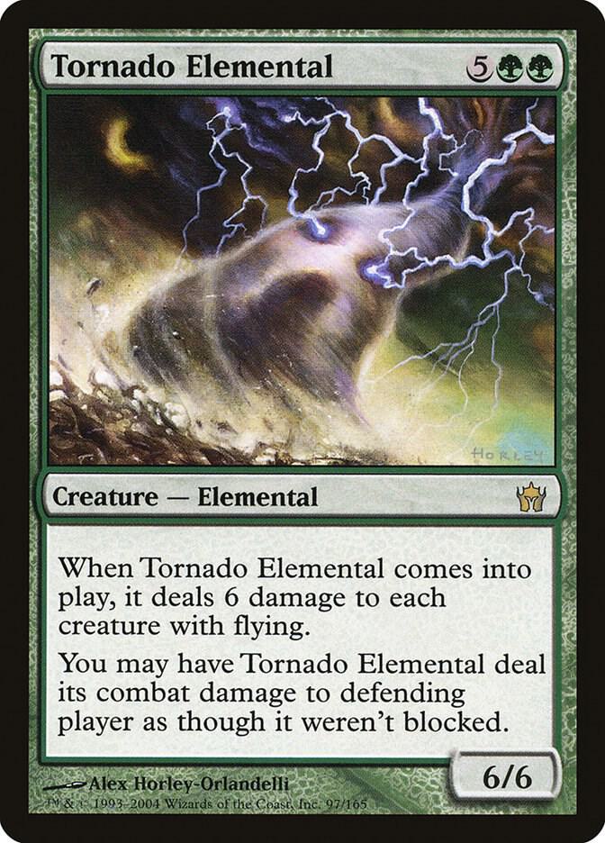 Tornado Elemental 97/165 (Fifth Dawn)  - Foil | Good Games Modbury