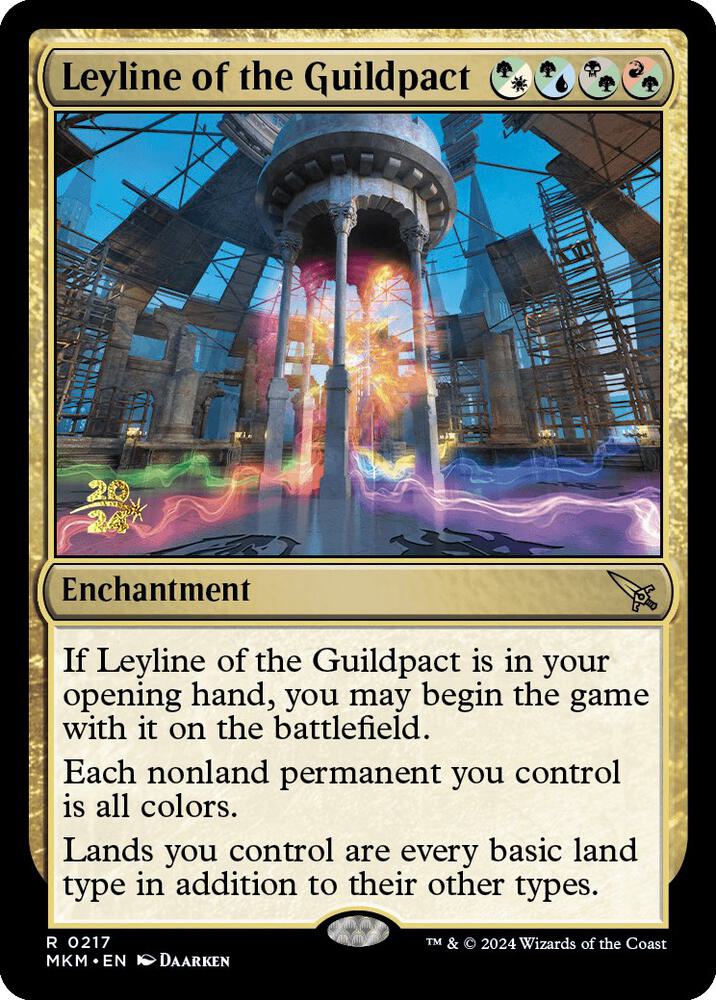 Leyline of the Guildpact 217s/182 (Prerelease Cards)  - Foil | Good Games Modbury
