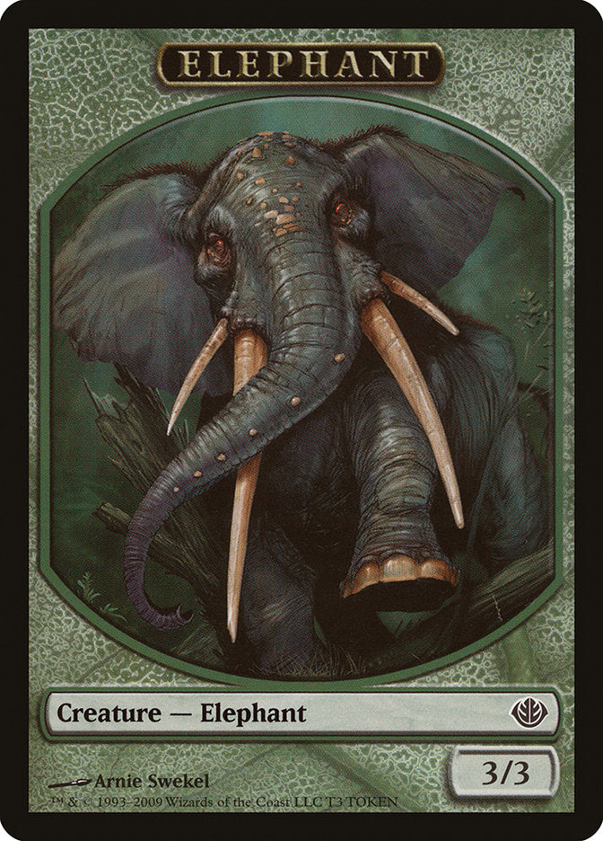 Elephant Token [Duel Decks: Garruk vs. Liliana Tokens] | Good Games Modbury