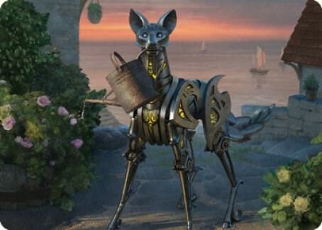 Clockwork Fox Art Card 43 (Art Series: Commander Legends: Battle for Baldur's Gate)  | Good Games Modbury