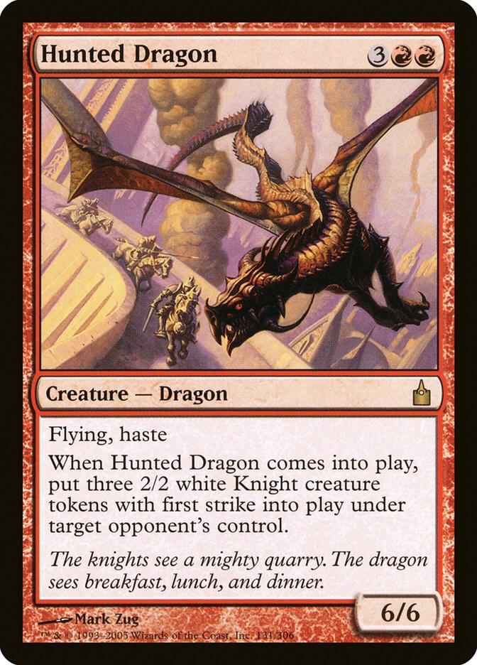 Hunted Dragon 131/306 (Ravnica: City of Guilds)  | Good Games Modbury