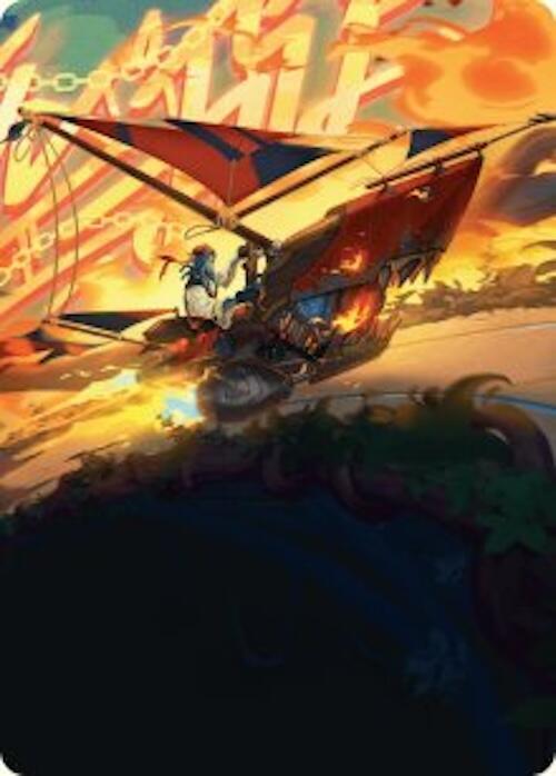 Boosted Sloop Art Card 47 (Art Series: Aetherdrift)  | Good Games Modbury