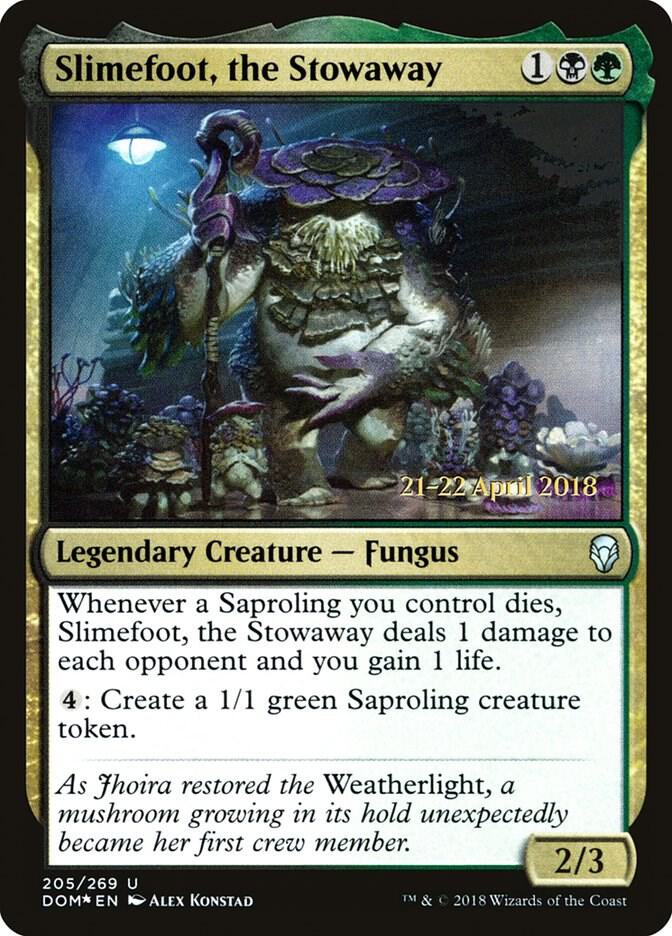 Slimefoot the Stowaway 205s/118 (Prerelease Cards)  - Foil | Good Games Modbury