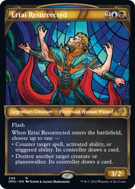 Ertai Resurrected Showcase 298/281 (Dominaria United)  | Good Games Modbury