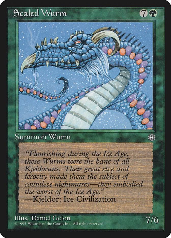 Scaled Wurm 262/383 (Ice Age)  | Good Games Modbury