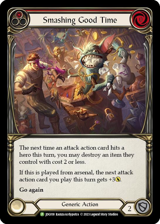 Smashing Good Time (Red) [JDG] (Promo)  Cold Foil | Good Games Modbury