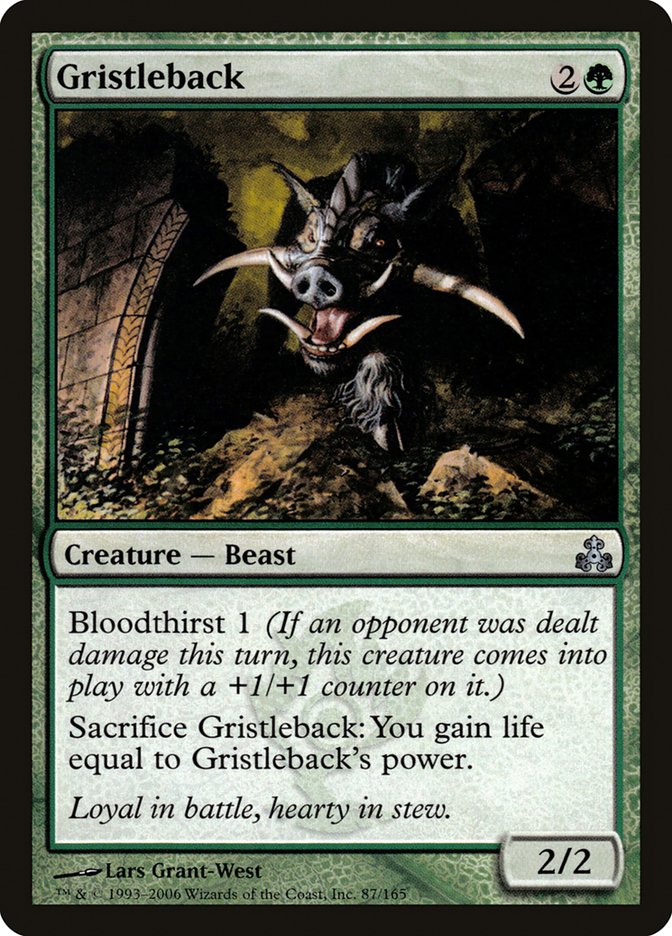 Gristleback 87/165 (Guildpact)  | Good Games Modbury