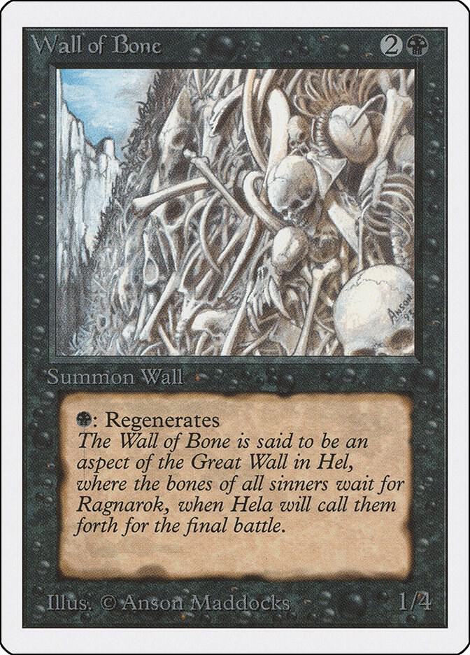 Wall of Bone 133/302 (Unlimited Edition)  | Good Games Modbury