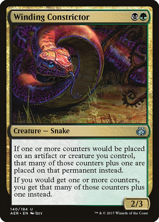 Winding Constrictor [Aether Revolt] | Good Games Modbury